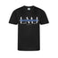 LMJ Dance Adult Cool Smooth Work Out Tee - Blue Logo