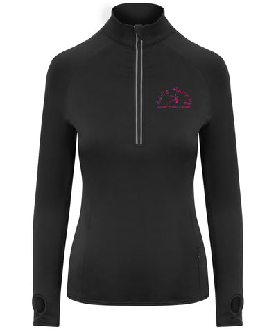 Adele Murray Academy Of Dance And Theatre Ladies Cool Flex 1/2 Zip