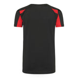 Kids Contrast Cool Tee - Black/Red