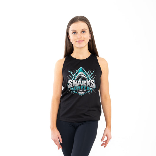 Sharks Cheer Academy Adult Cool Vest
