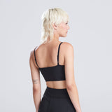 Women's Recycled Tech Sports Bra - Black