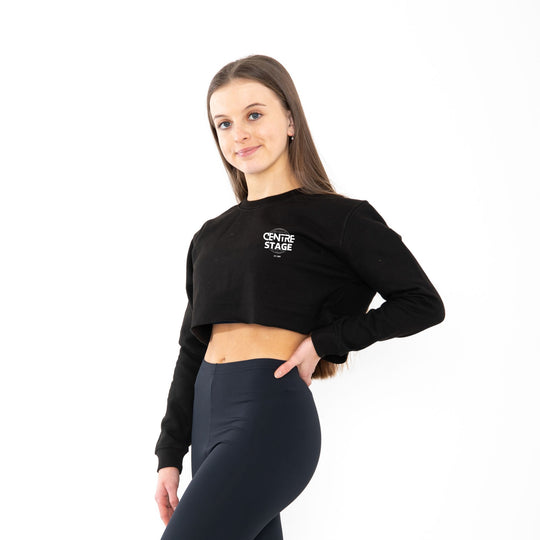 Centre Stage Academy of Dance Raw Cropped Adult Hoodie