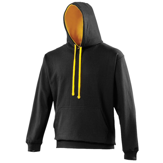 Adults Varsity Hoodie - Black/Gold