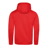 Sports Poly Hoodie - Red