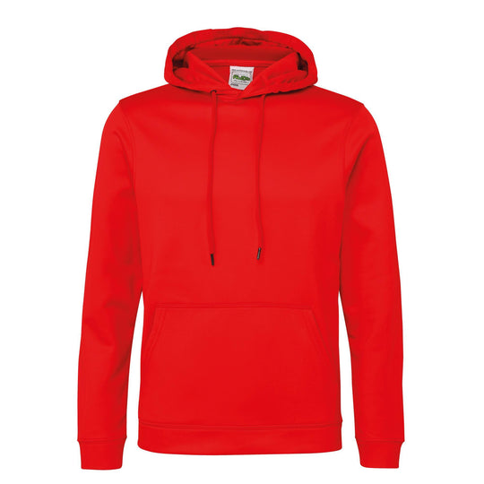 Sports Poly Hoodie - Red