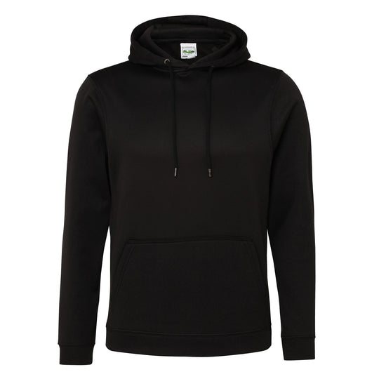 Sports Poly Hoodie - Black