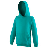 Kids Hoodie (Green/Blues)