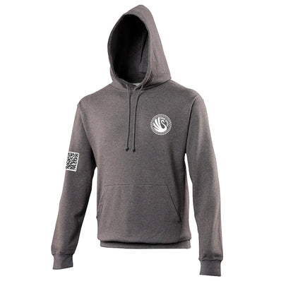Swan Samba Adult Charcoal Hoodie
