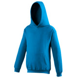Kids Hoodie (Green/Blues)