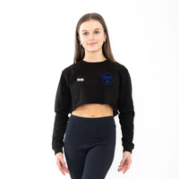 Janina School of Dance Kids Raw Cropped Sweatshirt