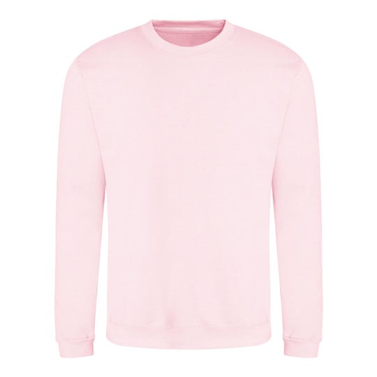 Adults Sweatshirt - Baby Pink