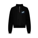 CMG Arts Crop 3/4 Zip Sweatshirt