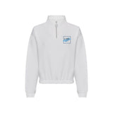 CMG Arts Crop 3/4 Zip Sweatshirt