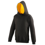 Kids Varsity Hoodie - Black/Gold