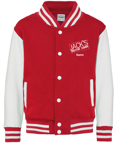 Jacks Theatre School Adults Varsity Jacket