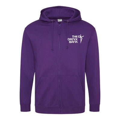 The Dance Bank Adults Purple Zoodie