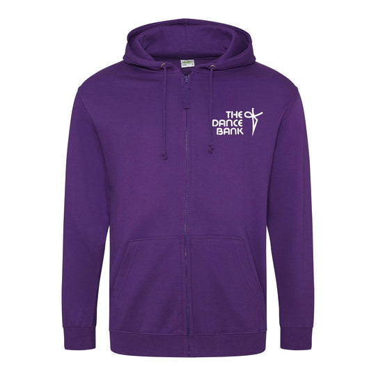 The Dance Bank Adults Purple Zoodie