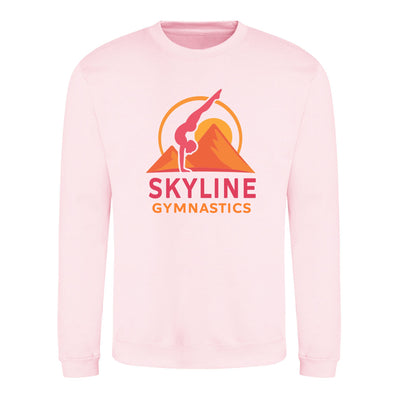 Skyline Gymnastics Kids Baby Pink Sweatshirt
