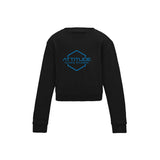 Attitude Adult Cropped Sweatshirt