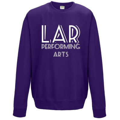 LAR Performing Arts Purple Kids Sweatshirt