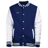 Red's Dance Academy Oxford Navy/White Kids Varsity Jacket