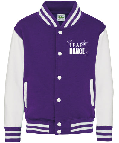 Leap Dance Midlands Kids Varsity Jacket