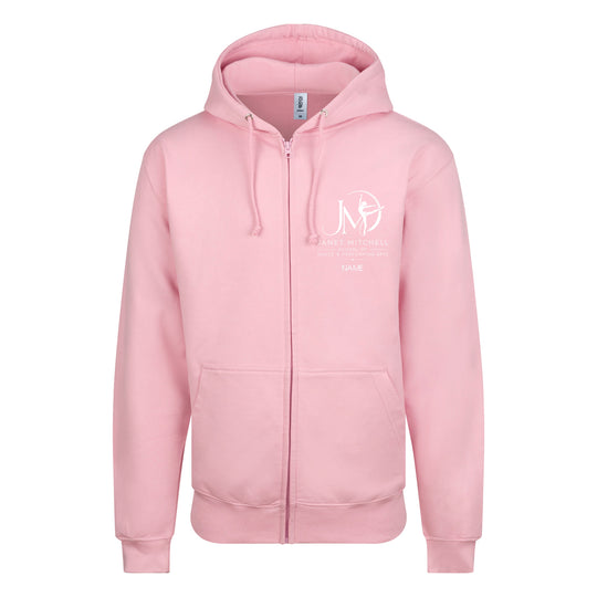 Janet Mitchell School of Dance & Performing Arts Kids Baby Pink Zoodie