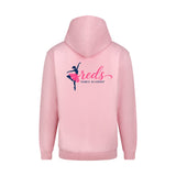 Red's Dance Academy Baby Pink Kids Zoodie