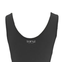 Topaz Dance Company Lycra Skirted  Ruched Front Leotard