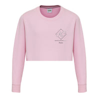 Kasey Claybourn Dance Kids Raw Cropped Sweatshirt