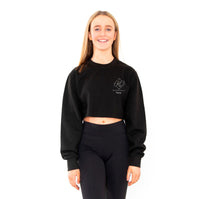 Kasey Claybourn Dance Kids Raw Cropped Sweatshirt