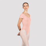 Bloch Penny Adult Cap Sleeve Leotard Light Pink