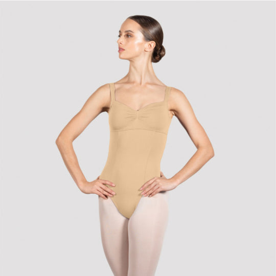 Bloch Ava Adult Tank Leotard Sand
