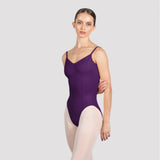 Bloch Ella Adult Camisole Leotard Aubergine