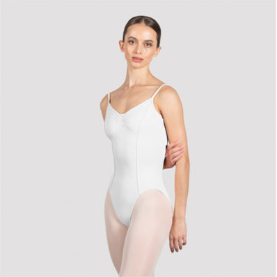 Katie Meghan Boutique KM Dancers White Camisole Leotard