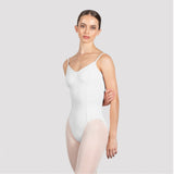 Katie Meghan Boutique KM Dancers White Camisole Leotard