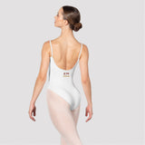 Katie Meghan Boutique KM Dancers White Camisole Leotard