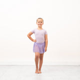 Class Cap Sleeve Skirted Leotard - Lilac