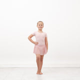 Class Cap Sleeve Skirted Leotard - Pale Pink