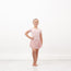 Class Cap Sleeve Skirted Leotard - Pale Pink