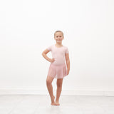 Class Cap Sleeve Skirted Leotard - Pale Pink