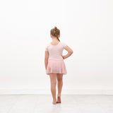 Class Cap Sleeve Skirted Leotard - Pale Pink