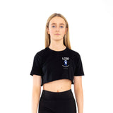 LCSD Kids Raw Hem Crop Tee T-Shirt