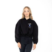 LCSD Ladies Cropped Over Sized Hoodie