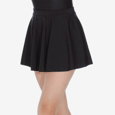 Roch Valley lycra Circular Skirt - Black