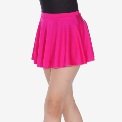Roch Valley lycra Circular Skirt - Raspberry