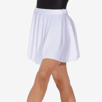 Roch Valley lycra Circular Skirt - White