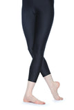 Roch Valley Nylon Lycra Calf Length Leggings - Black