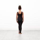 Pandr Lycra Stirrup Leggings - Black