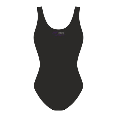 Colman Creative Ruched Front Tank Leotard